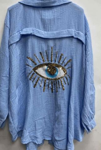 Evil Eye | Casual Shirt voor Dames - Bayuna - 10