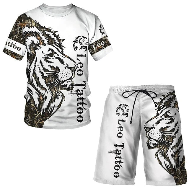 The King | Comfortabele Zomer Set - Tweedelige Set - Bayuna - 1