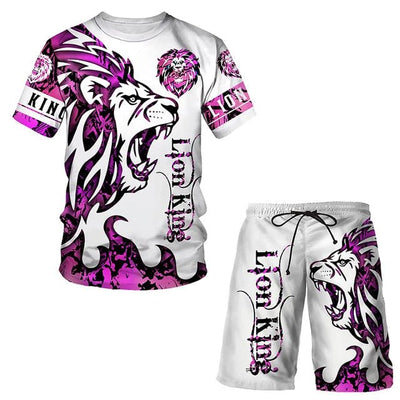 The King | Comfortabele Zomer Set - Tweedelige Set - Bayuna - 3